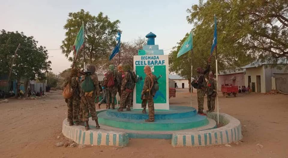 Combattants Al-Shabaab en Somalie