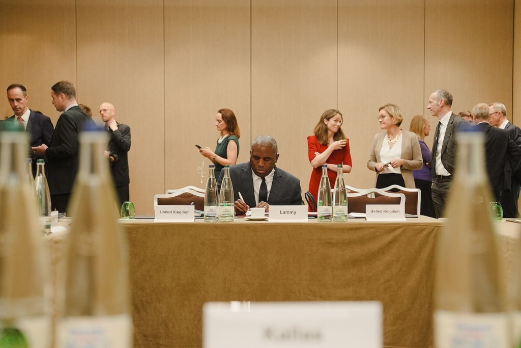 David Lammy lors des négociations nucléaires