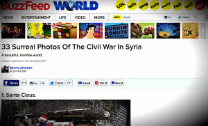 On Buzzfeed and Syria
