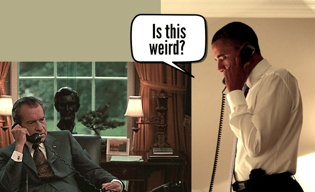 Obama Channeling Nixon