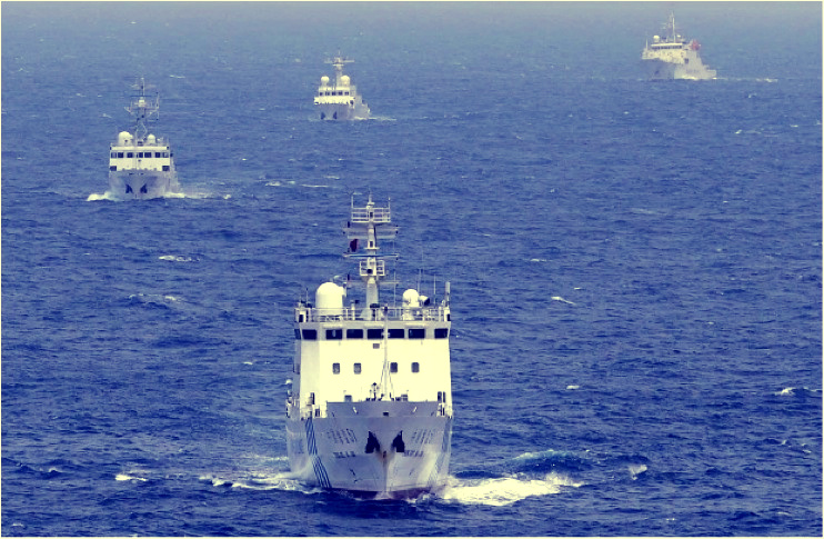 China Surveillance Ships
