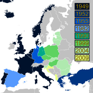 History of NATO Enlargement - credit: Patrickneil (click to enlarge)