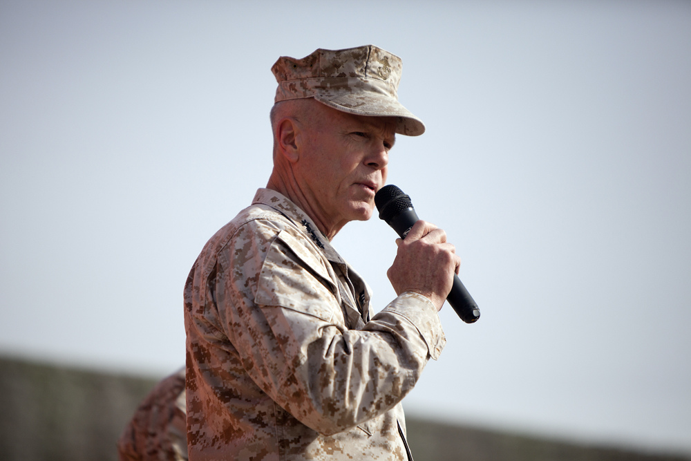 Commandant of the Marine Corps visits troops in Afghanistan