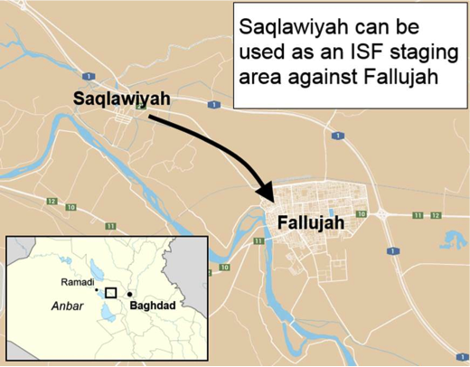 Saqlawiyah and Fallujah
