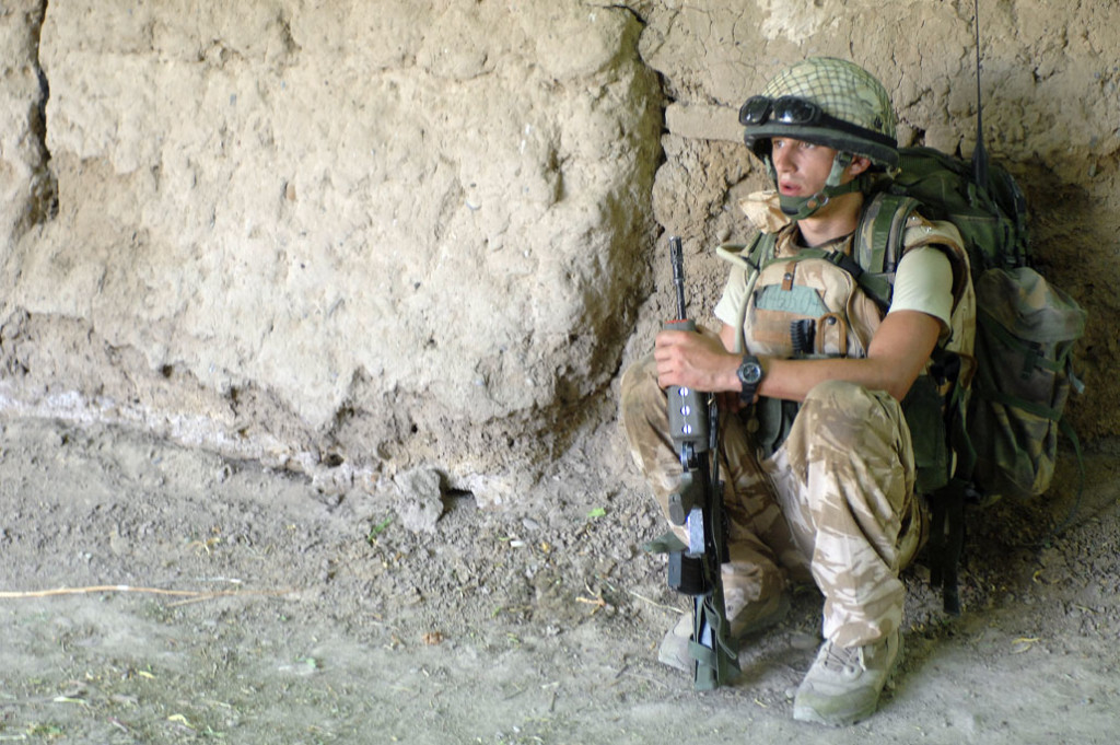 British Forces in Kajaki, Afghanistan