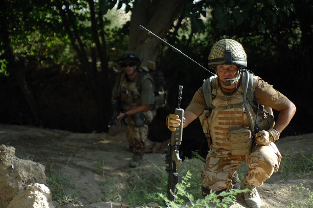 British Forces in Kajaki, Afghanistan