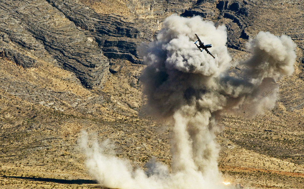 Close Air Support training at the Nevada Test and Training Range