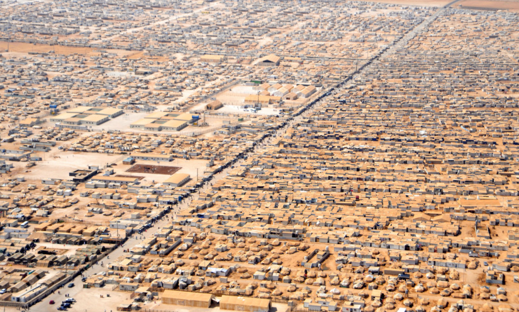 An_Aerial_View_of_the_Za’atri_Refugee_Camp