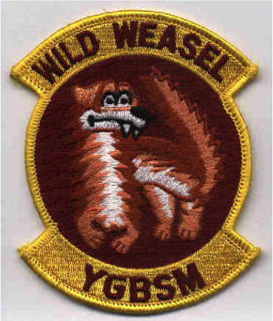 A 1990s version of the Vietnam-era Wild Weasel patch