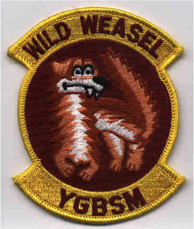A 1990s version of the Vietnam-era Wild Weasel patch