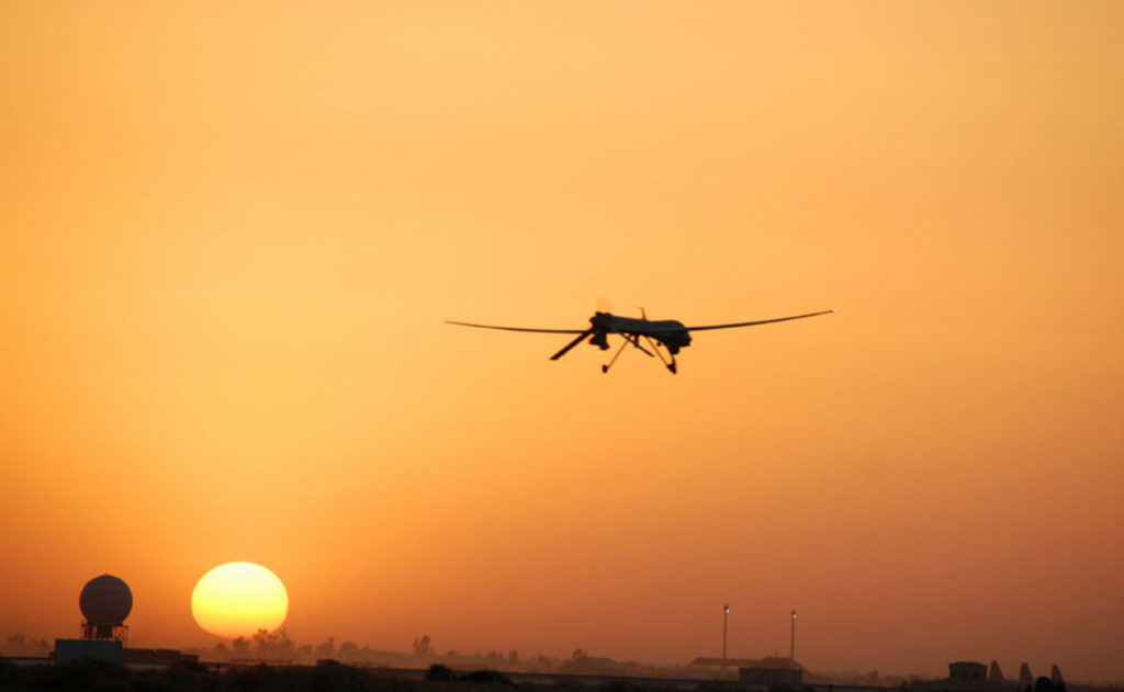 Drone-Sunset