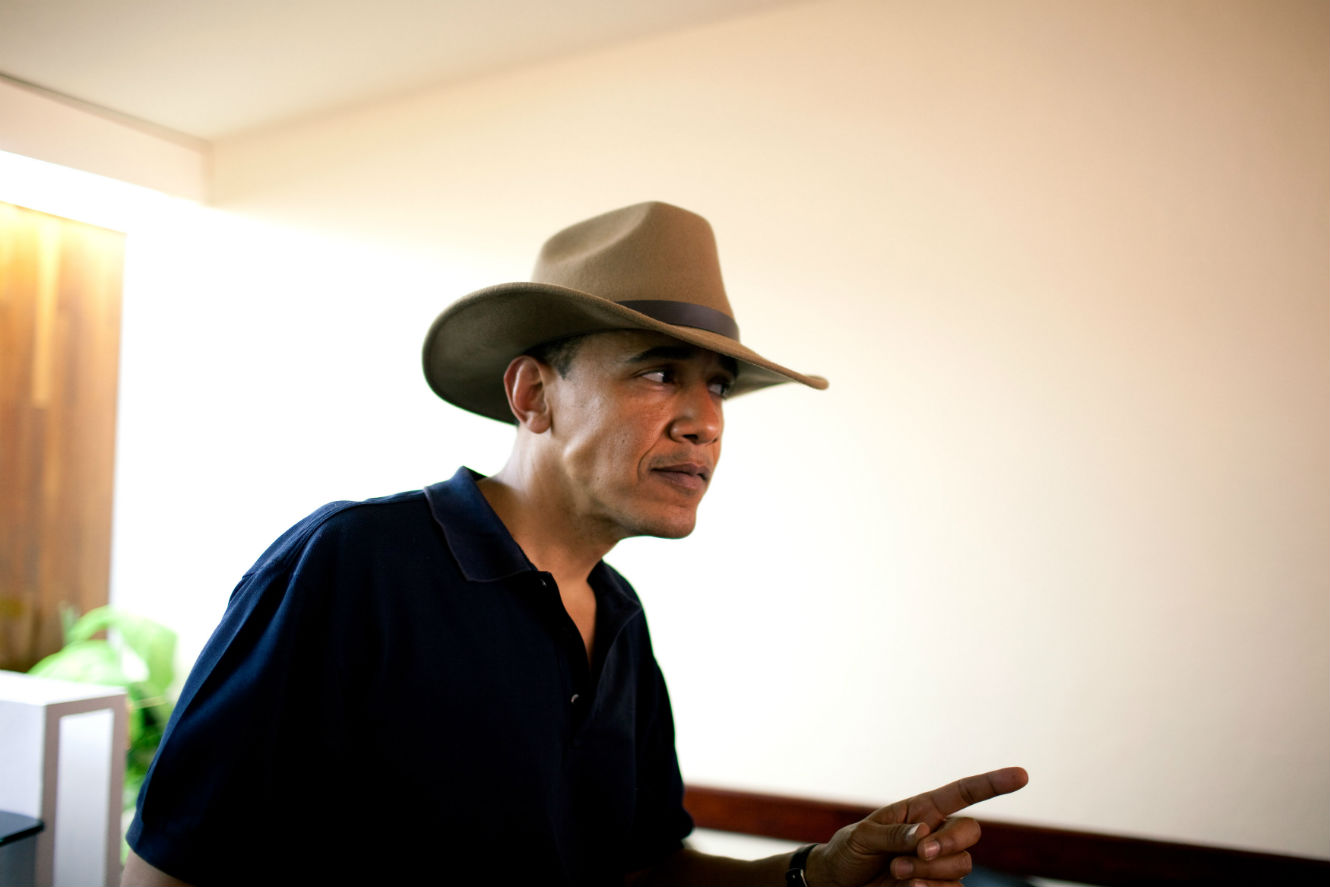 Were we watching the same presidency? Obama was not a restrainer