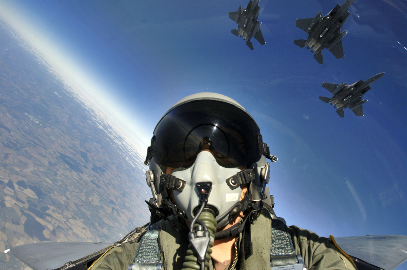 a wing fighter pilot