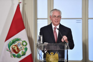 Tillerson Charts a New Course in Latin America