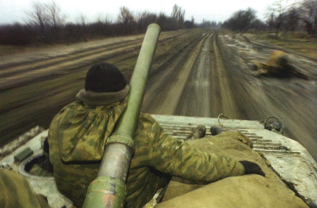 Russia-Tank-Road