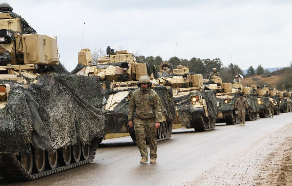 Pentagon likely to look eastward if it brings US Army tanks back to Europe