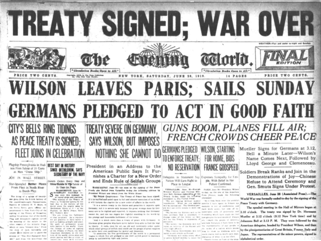 Treaty_of_Versailles_Newspaper_Article_