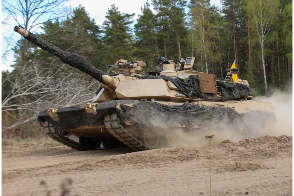 Army tanks in Poland 2022