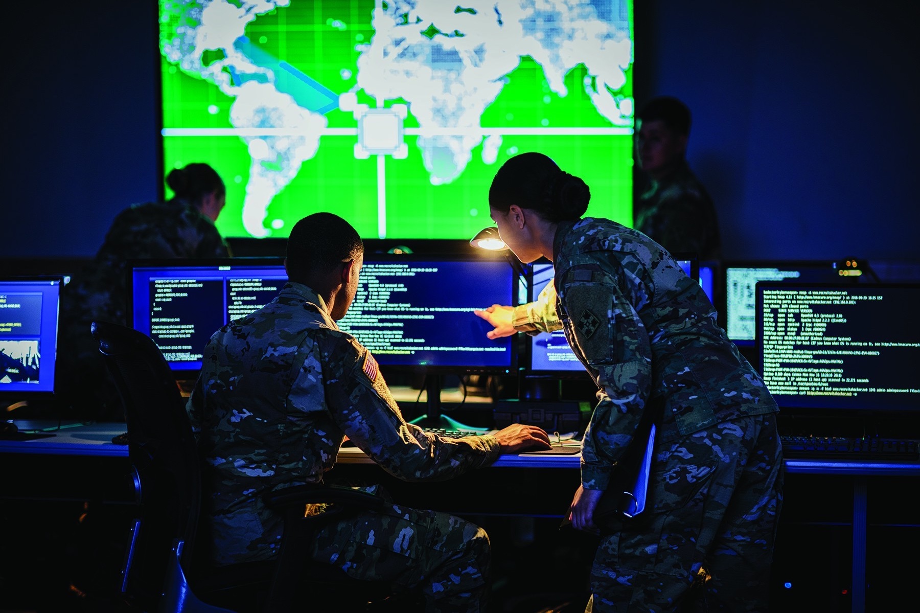 US Army monitors cyber incidents