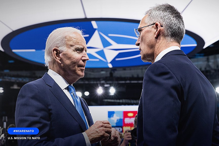 President Biden meets with NATO's Jens Soltenberg