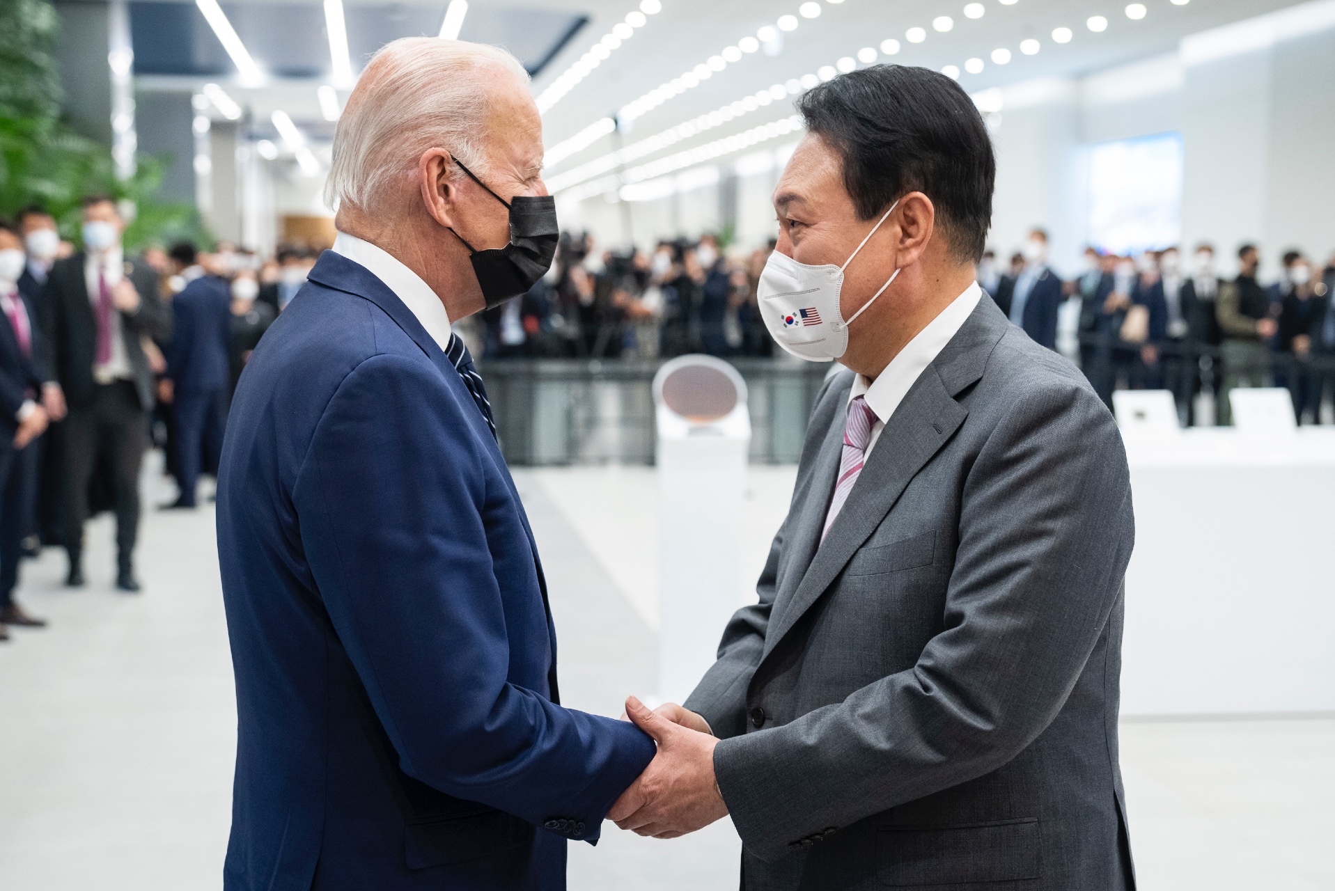 President Joe Biden meets with South Korean President Yoon Suk-yeol