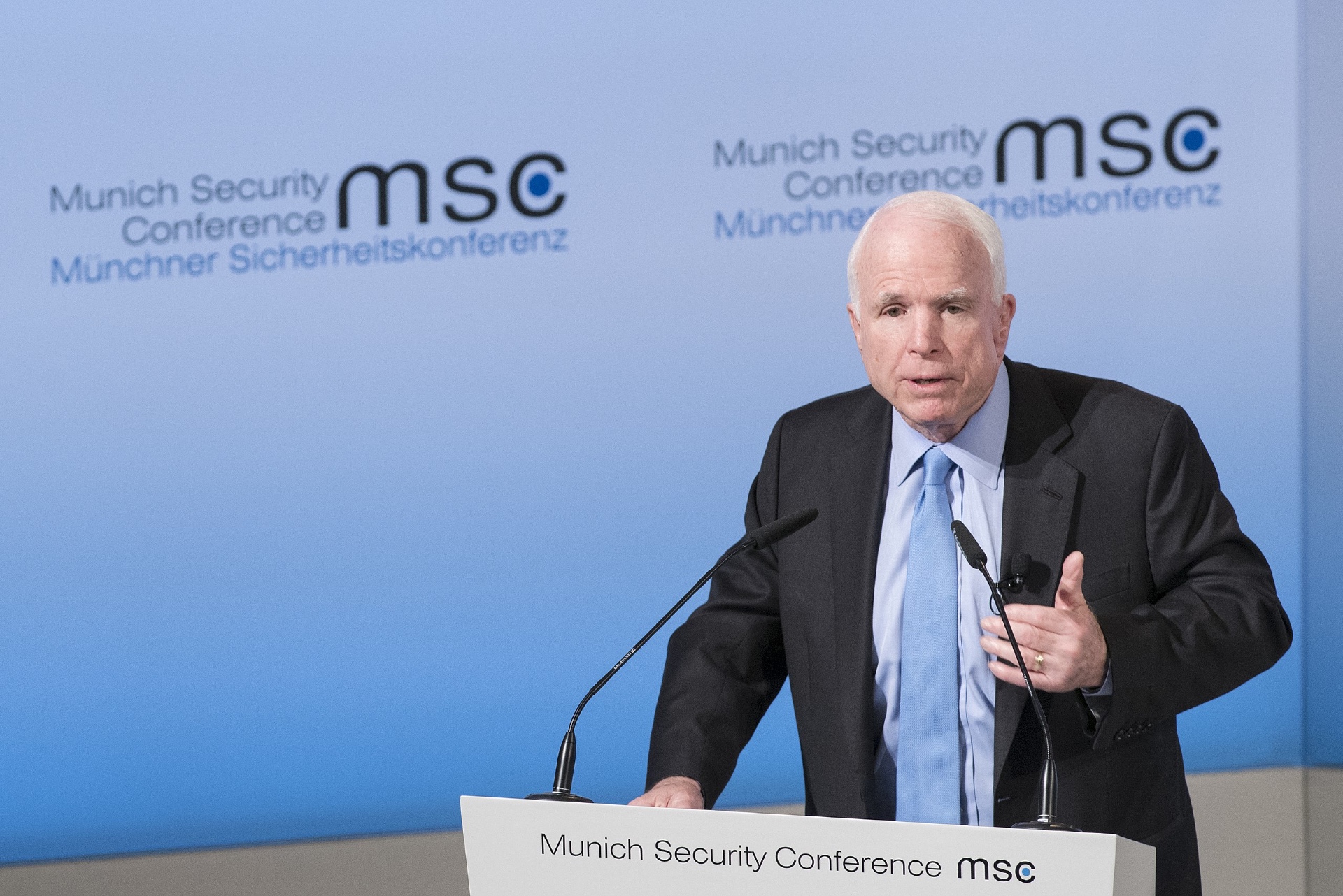 John McCain speaks at the Munich Security Conference I 2017