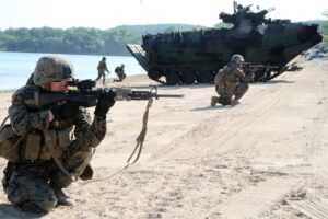 Sustaining Distributed Forces in a Conflict with China