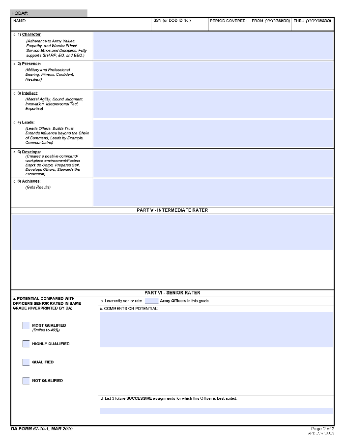 It's Time to Re-Evaluate the Officer Evaluation System - War on the Rocks