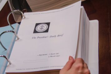 Lessons From A White House Intelligence Briefer