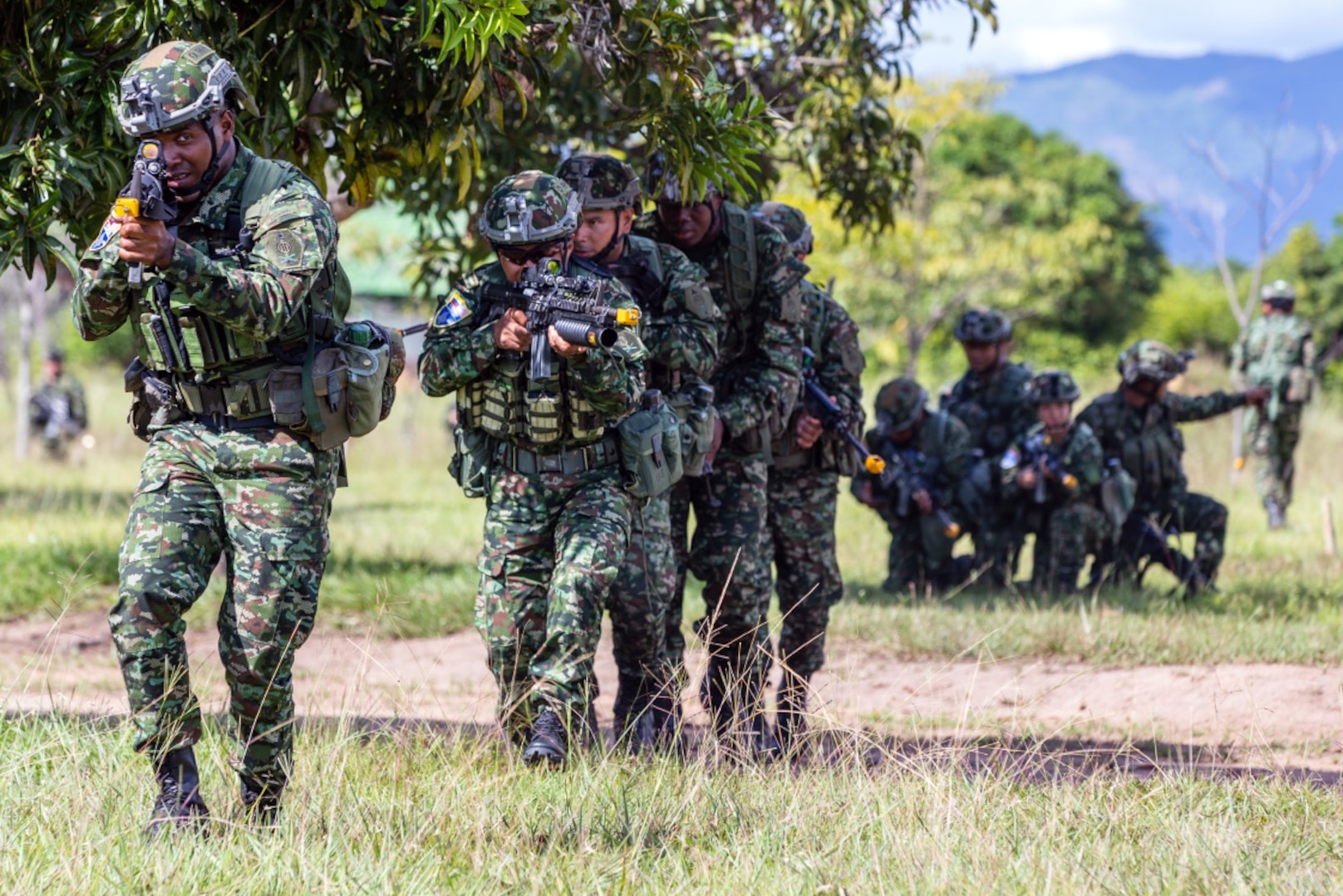 Colombia's military training