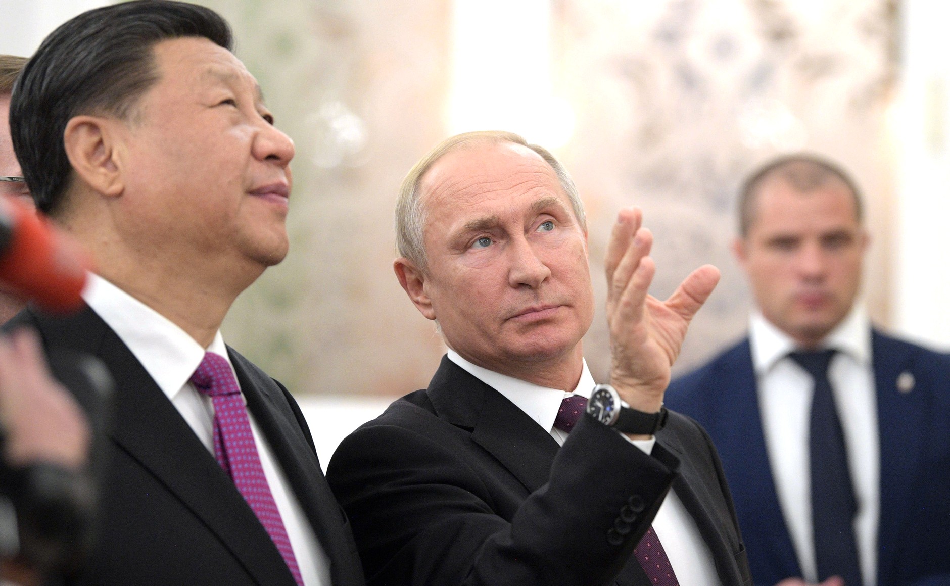 Putin and Xi meeting and looking to the future