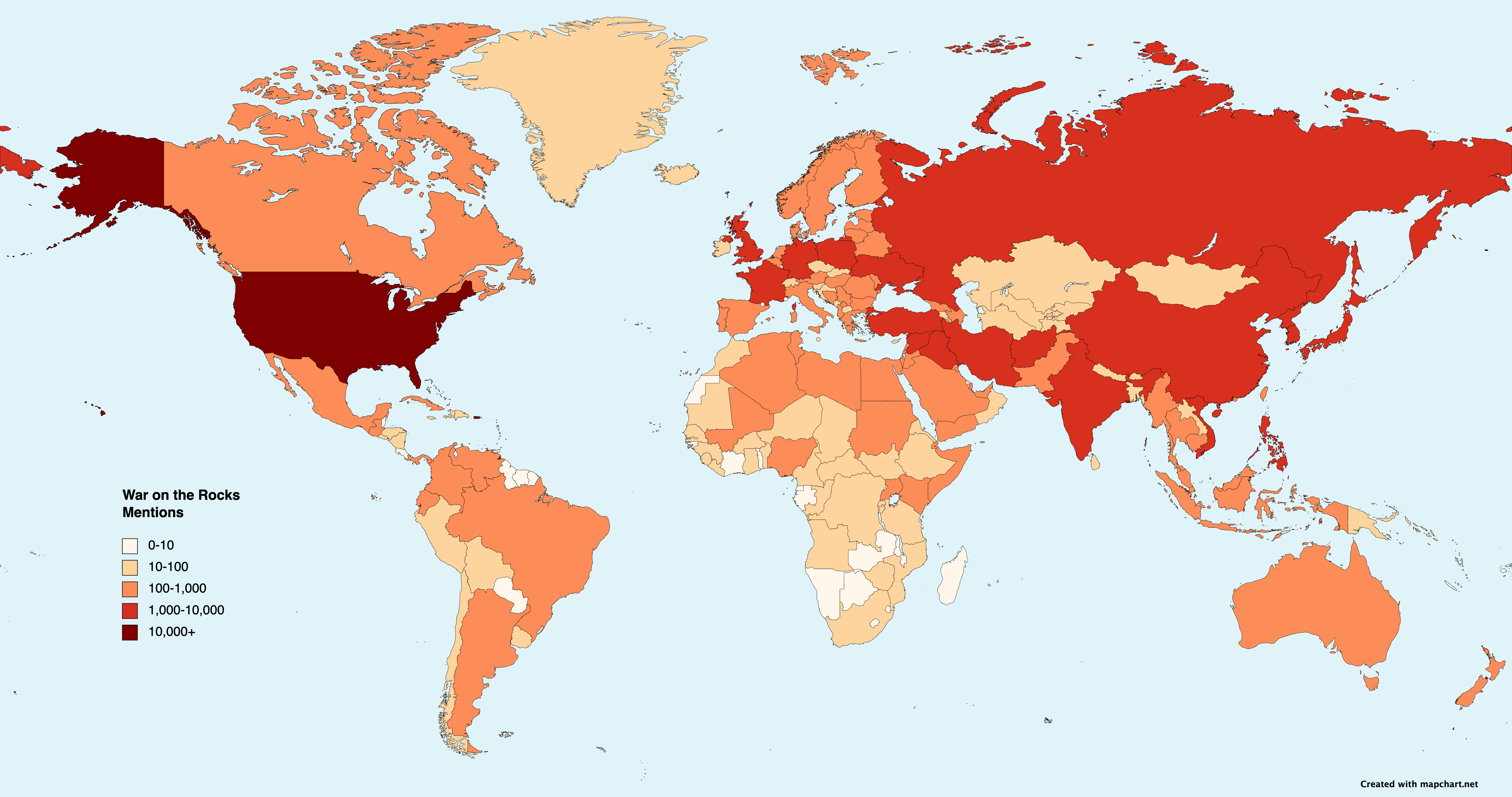 Mid-Afternoon Map: War on the Rocks' Tenth Anniversary Edition - War on ...