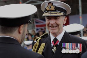 A Chat with Britain’s Top Officer, Adm. Radakin