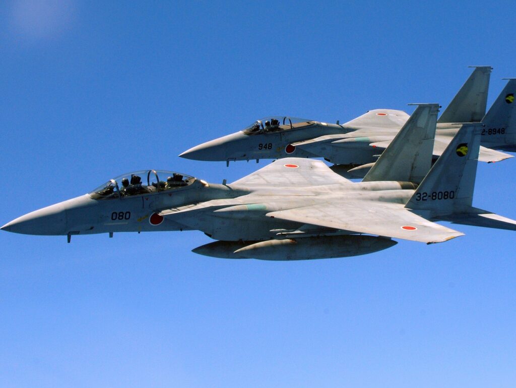 Two_Japan_Air_Self_Defense_Force_F-15_jets