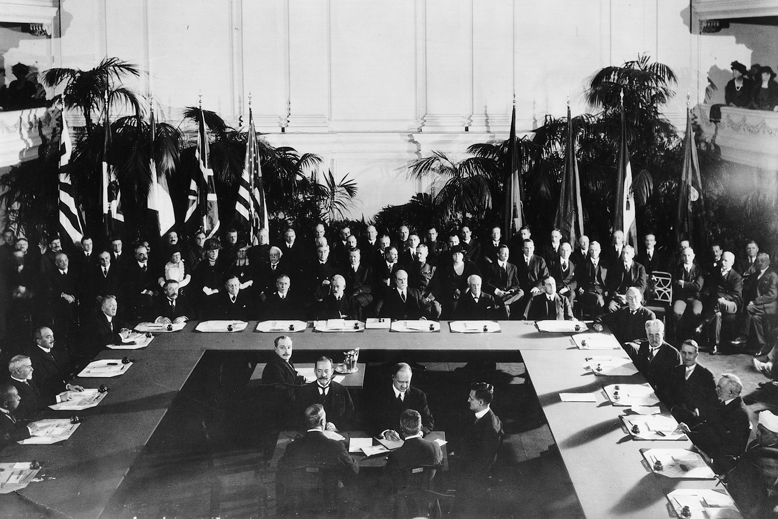 Signing of the Washington Naval Treaty