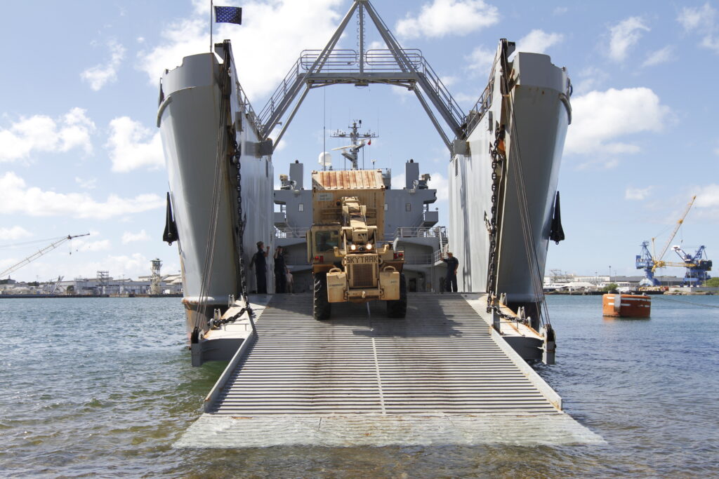 Army vessel departs in support of Pacific Pathways