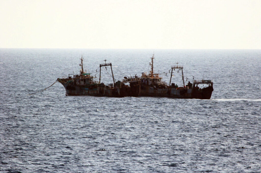 Navy provides escort to fishing boats off coast of Somalia