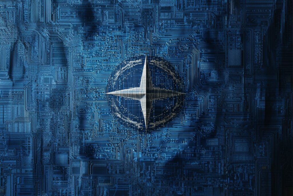 NATO digital flag