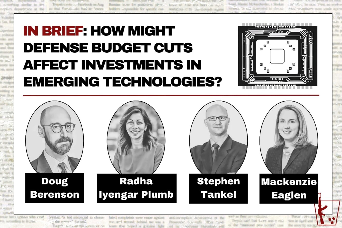 In Brief: How Might Defense Budget Cuts Affect Investments in Emerging Technologies?