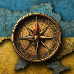The Ukraine Compass logo