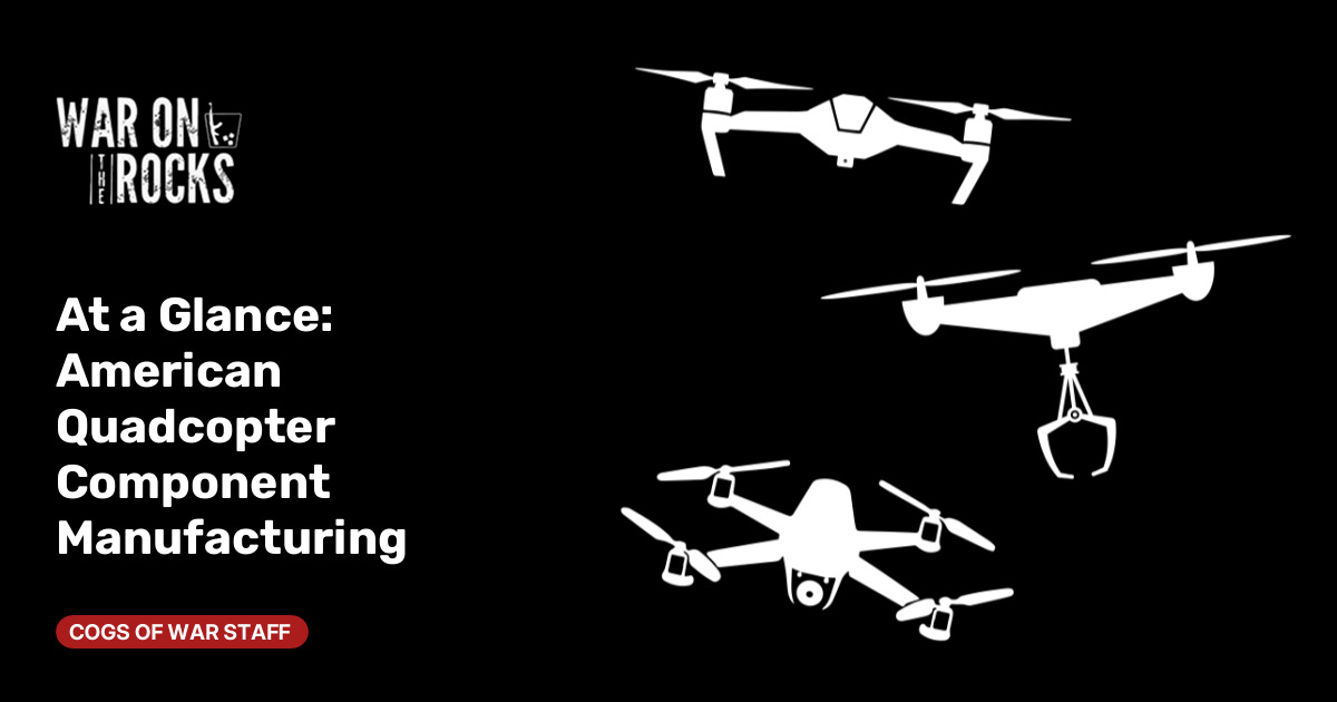 USA kontra Chiny: kto dominuje w produkcji komponentów do dronów?